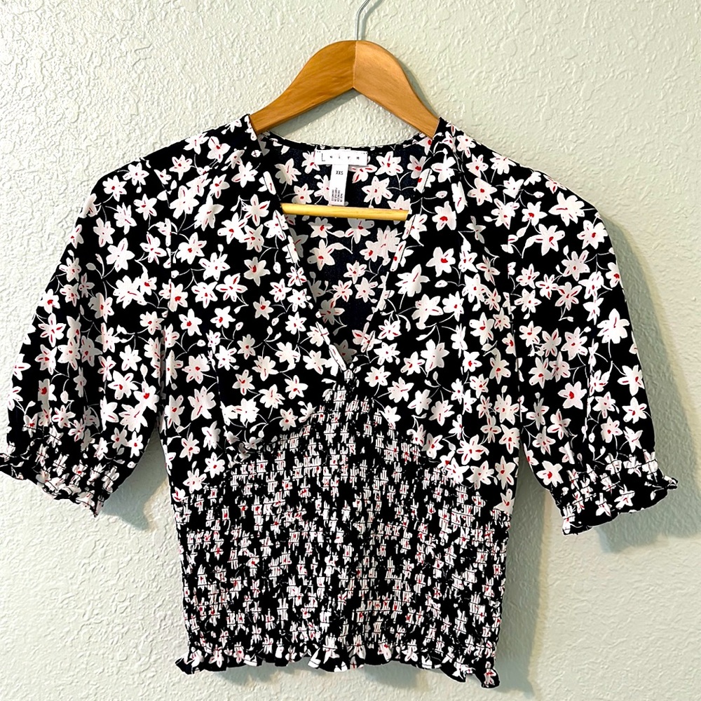 Leith smocking blouse